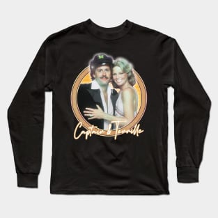 Captain & Tennille // Retro Fan Art Design Long Sleeve T-Shirt